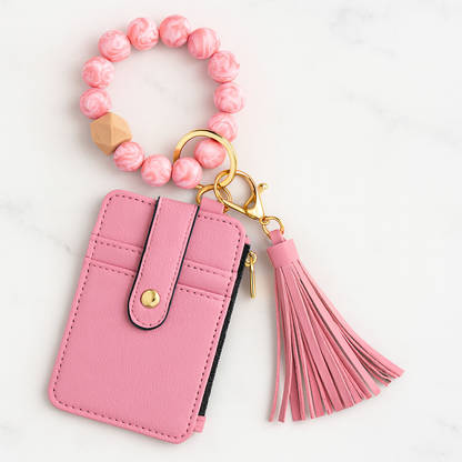 Aloura™ Luxury Wristlet Keychain